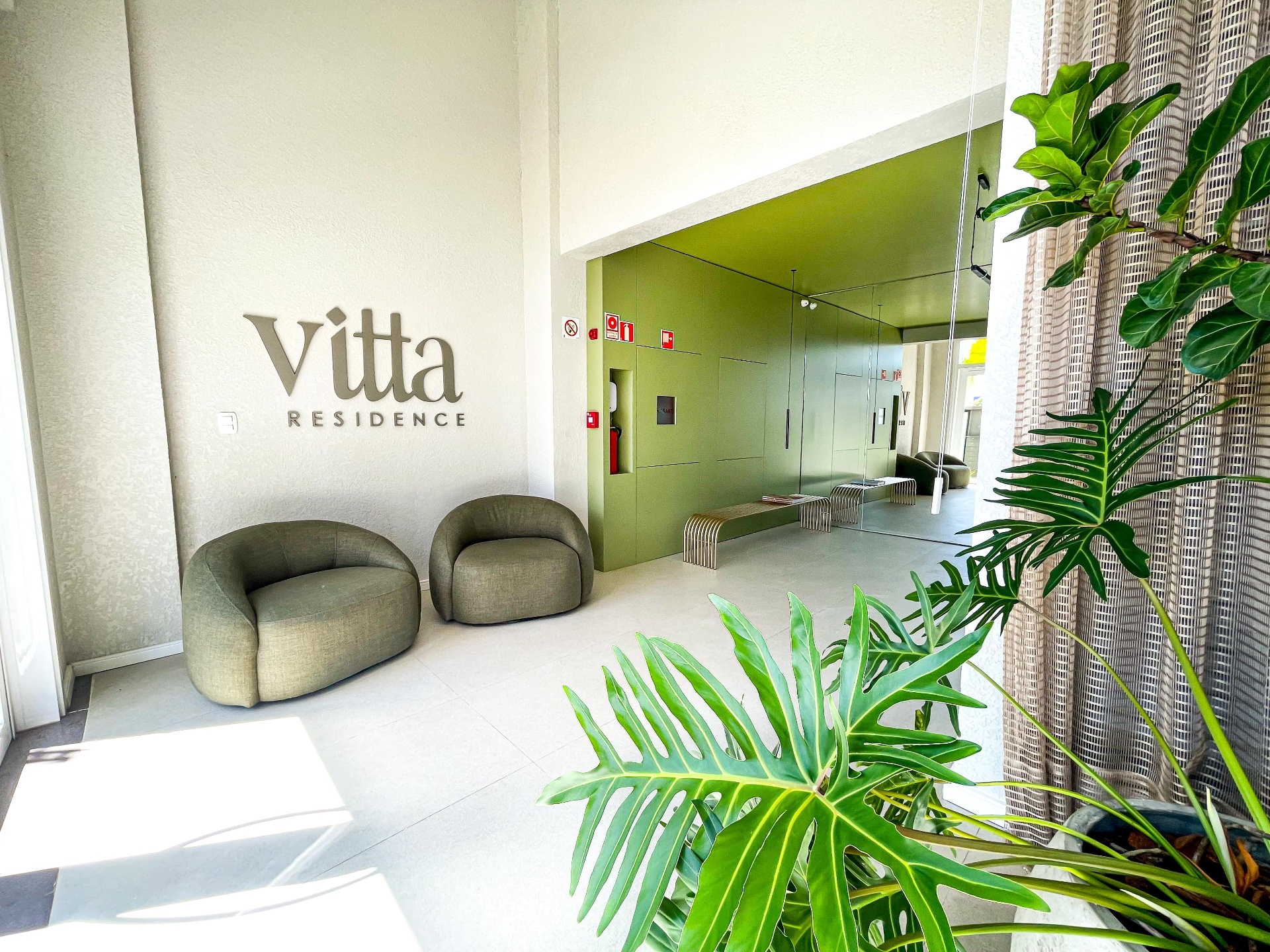 Hall de entrada do Vitta Residence